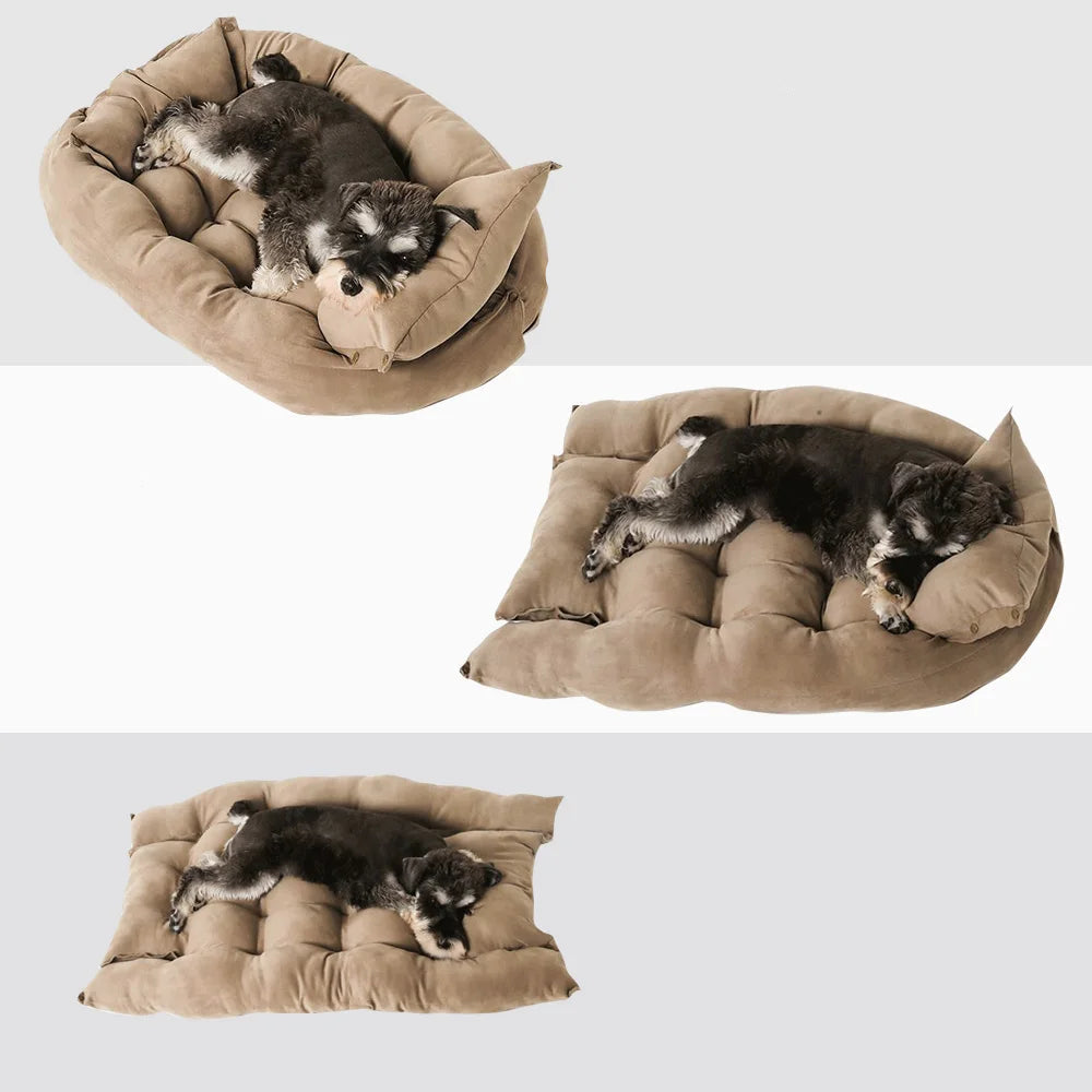Cama acolchada para perros SEVILLA, 3 en 1 desenfundable - Camadog