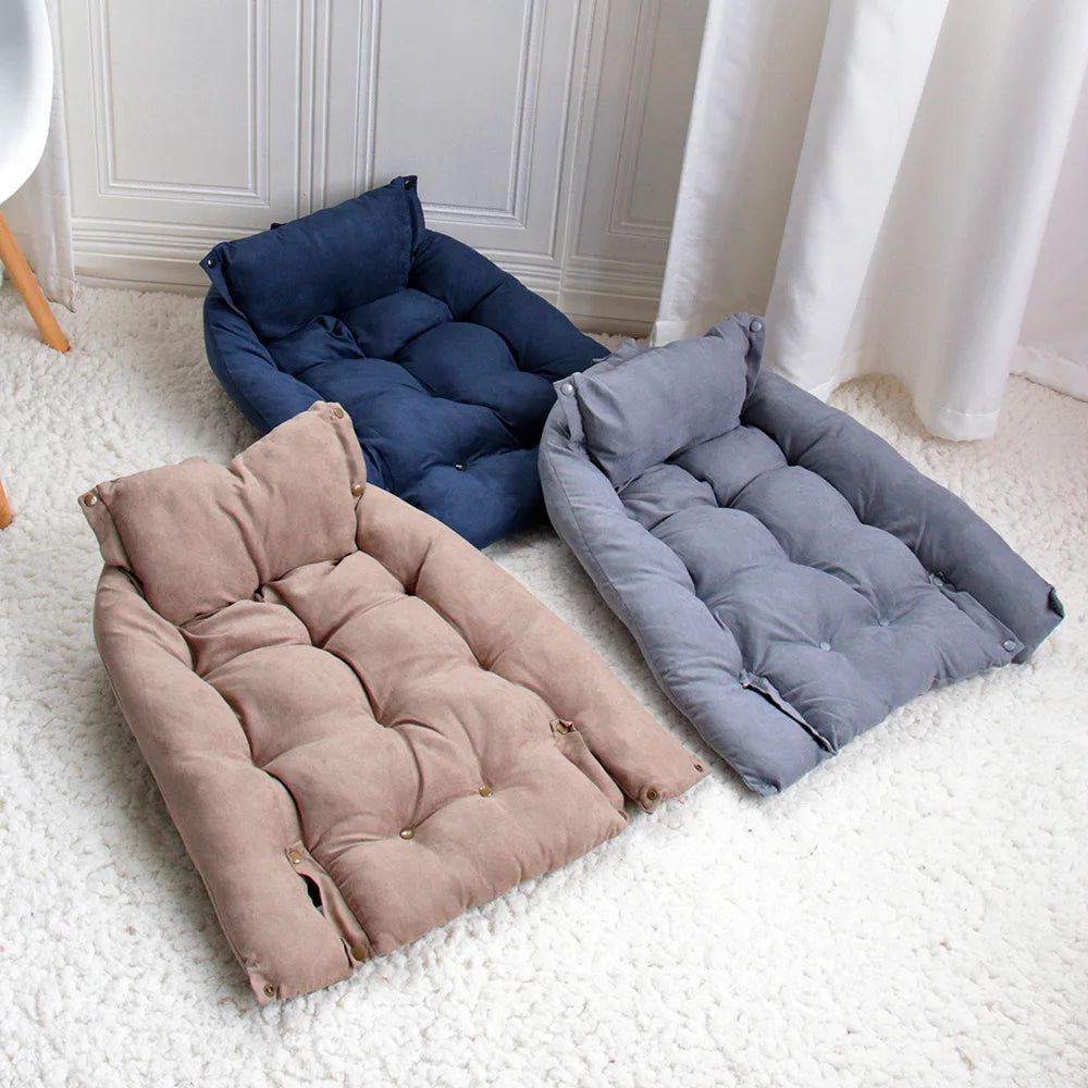 Cama acolchada para perros SEVILLA, 3 en 1 desenfundable - Camadog