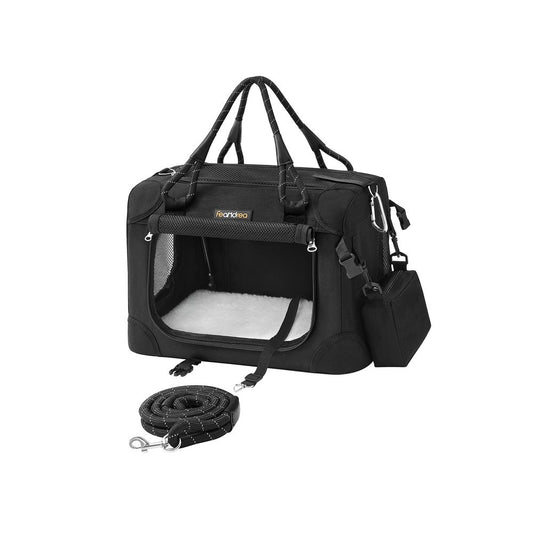 Transportín con correa larga CHICAGO, impermeable 42 x 30 x 30cm - Camadog