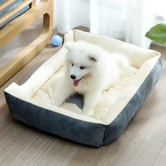 Cama para perros ergonómica, ALEJANDRÍA, en algodón 100%