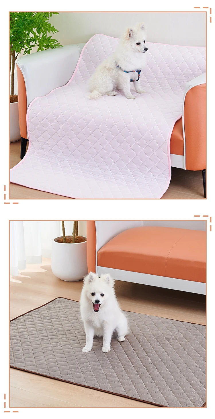 Cama refrescante para perros, MILKA, acolchado , absorbente, especial primavera-verano