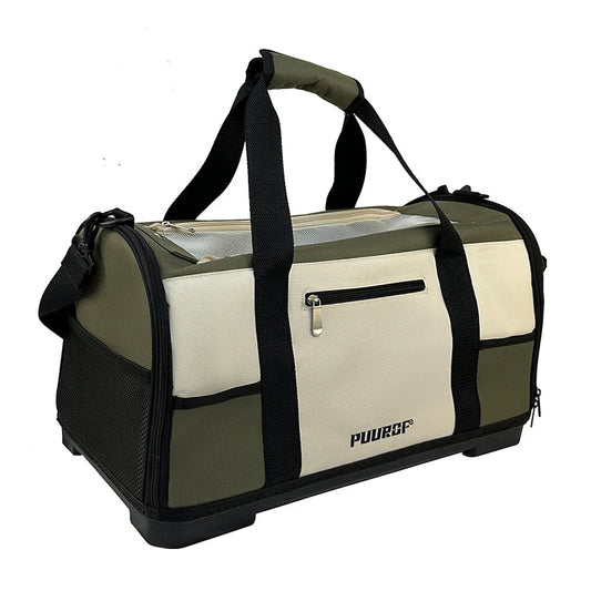 Transportín para perros, CANADÁ, con asa regulable y con las medidas aptas para volar en la mayoría de aerolineas