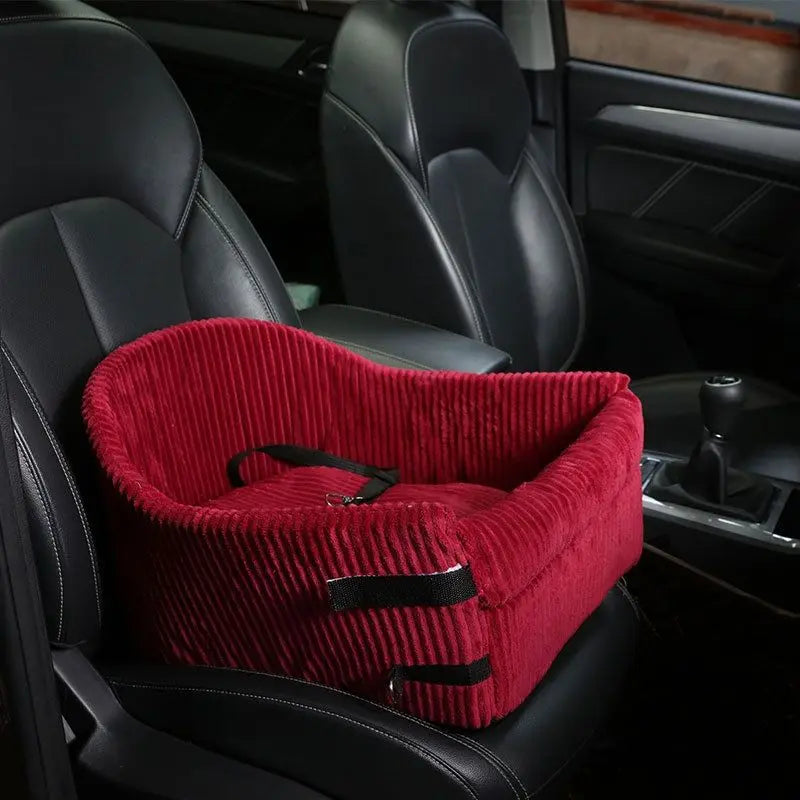 Asiento individual de coche para perro ,MOJOPICÓN, acolchado, suave y seguro