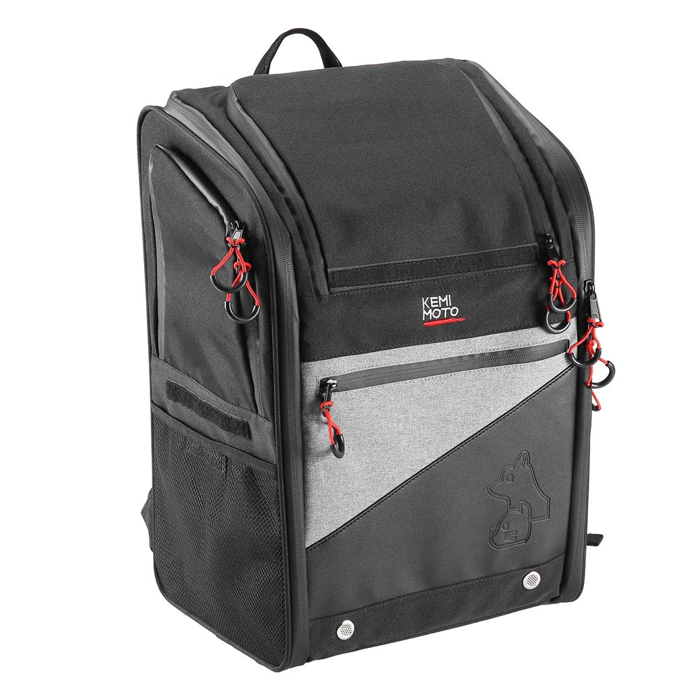 Transportín de perros para motos, NINJA, plegable y con capacidad para 44L - Camadog