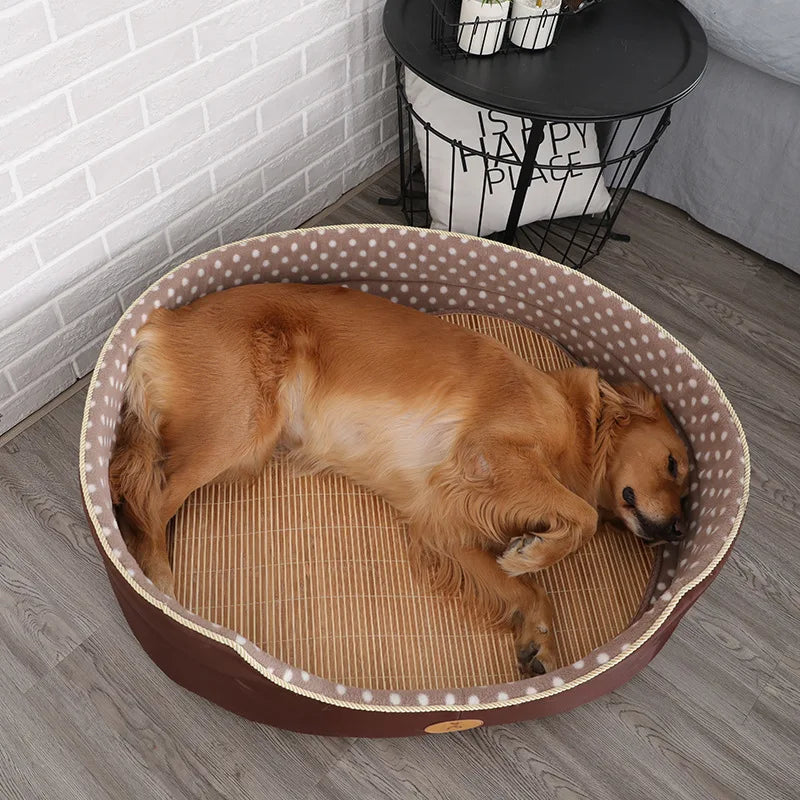 Cama para perros, TOPACIO, con tejido aterciopelado - Camadog