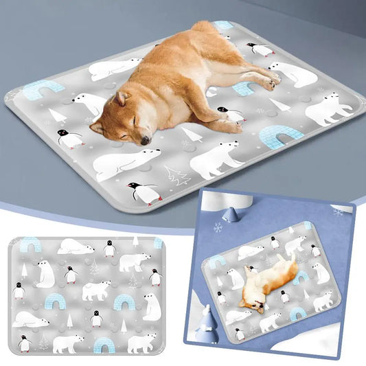 Cama refrescante para perros, ARIES, con gel de hielo capaz de enfriar a -5 grados