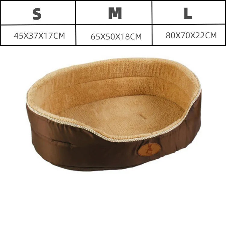 Cama para perros, TOPACIO, con tejido aterciopelado - Camadog