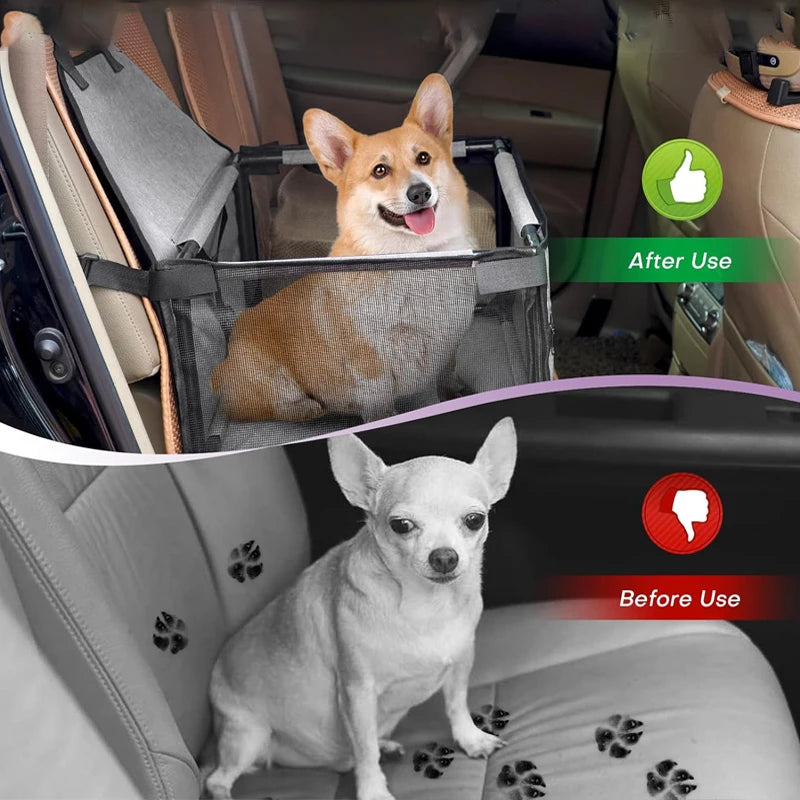 Transportín de viaje para perros, ZERO, con correas ajustables
