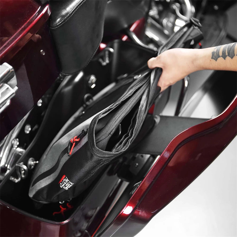 Transportín de perros para motos, NINJA, plegable y con capacidad para 44L - Camadog