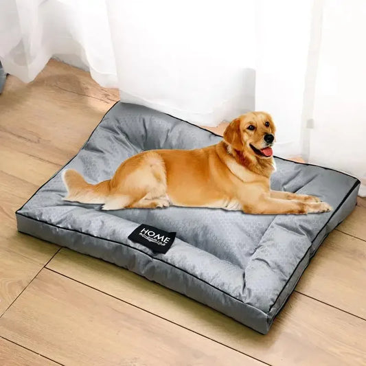 Cama para perros impermeable, PEREZ, resistente a las mordeduras, anti roturas y con acolchado ergonómico