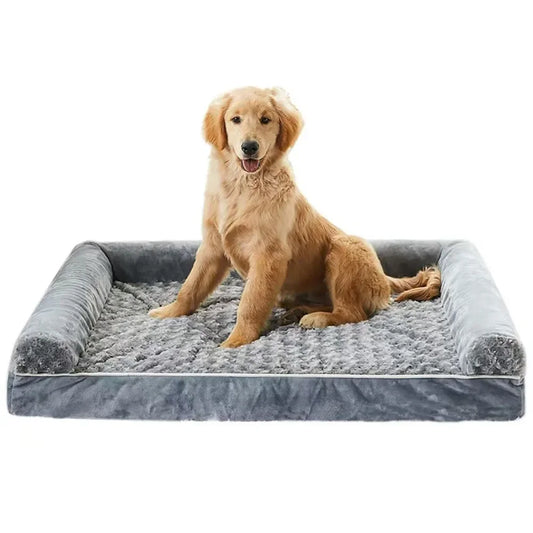 Cama para perros ergonómica viscoelástica, MARIO, anti roturas y con calidad premium