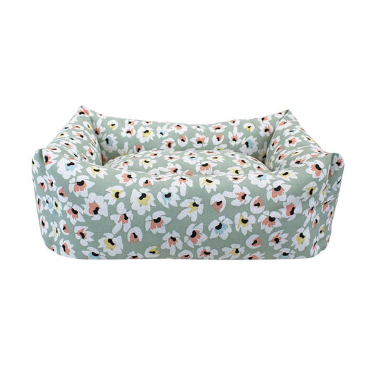 Cama para perros MALLORCA PLUS, con estampado floral - Camadog