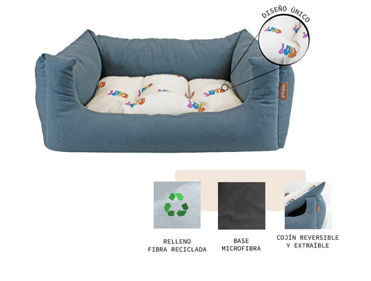 Cama para perros reversible ,BANBAN, reversible