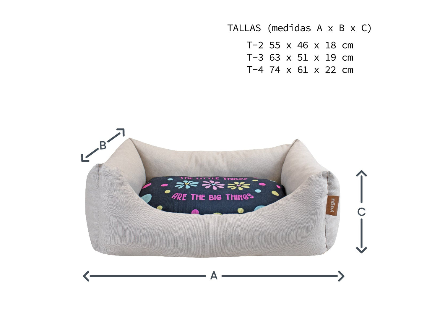 Colchón para perros, MAGIC PREMIUM, con diseño original