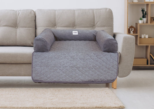 Sofá manta ,HONEY PLUS, con tejido anti manchas y desenfundable 87x68x12cm