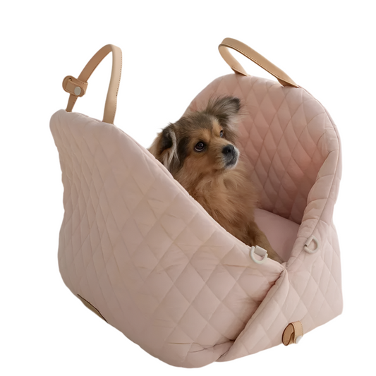 Transportín para perros, LUXURY, con correa ajustable