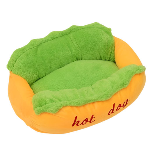 Cama para perros , HOTDOG, lavable y de uso interior