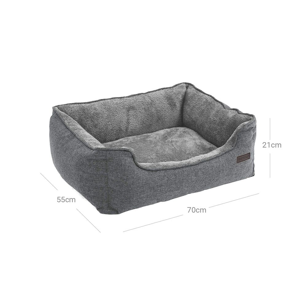 Cama para perros ,TAIBO, antideslizante y desenfundable 90 x 75 x 25 cm - Camadog