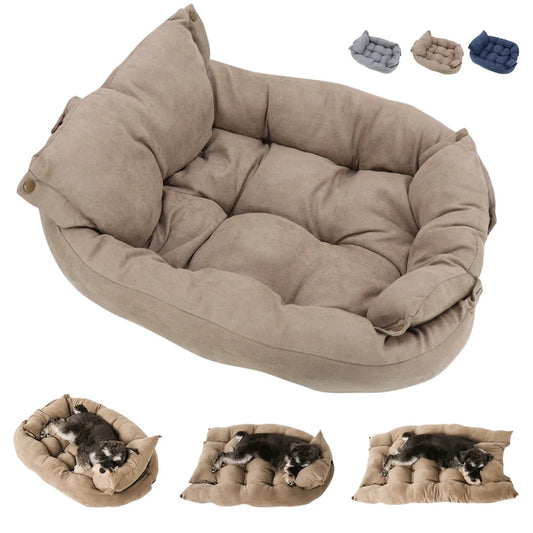 Cama acolchada para perros SEVILLA, 3 en 1 desenfundable - Camadog