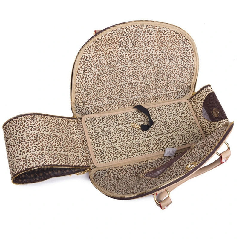 Transportín de lujo para perros , DIAMOND, con arnés interior - Camadog