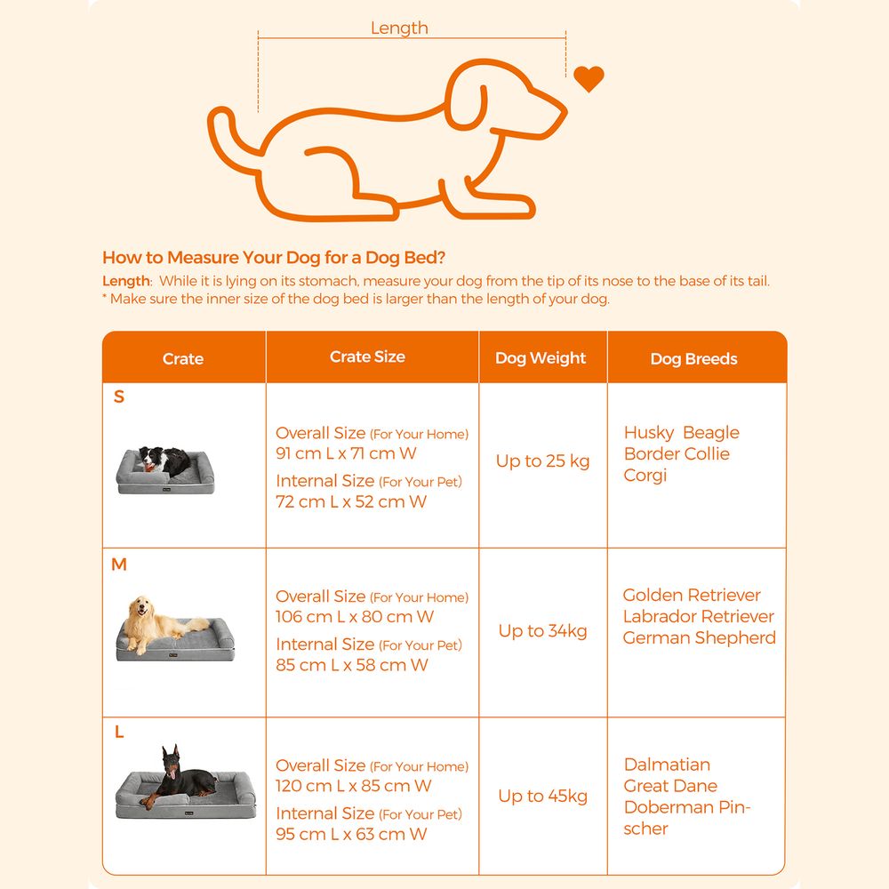 Cama para perros antideslizante, ANDREAS, impermeable - Camadog