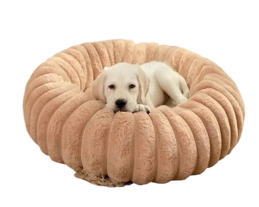 Cama para perros redonda BISQUIT, varios tamaños, desenfundable para fácil lavado, tacto suave - Camadog
