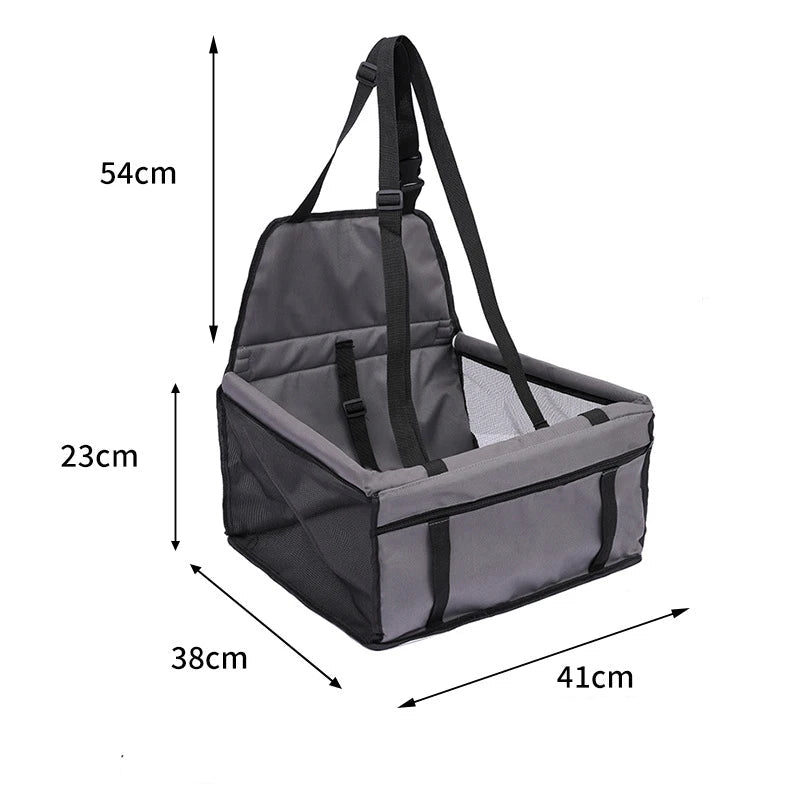 Transportín de viaje para perros, ZERO, con correas ajustables