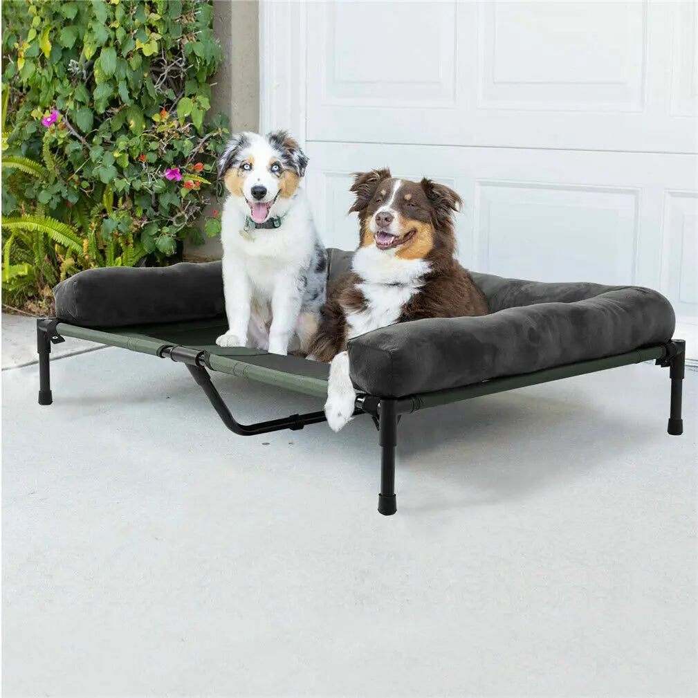 Cama elevada refrescante para perros, OLIVIO, para interior y exterior especial verano