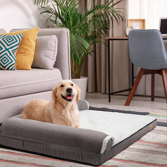 Cama antiestrés ortopédica  ergonómica , CHIP, viscoelástica, desenfundable e impermeable