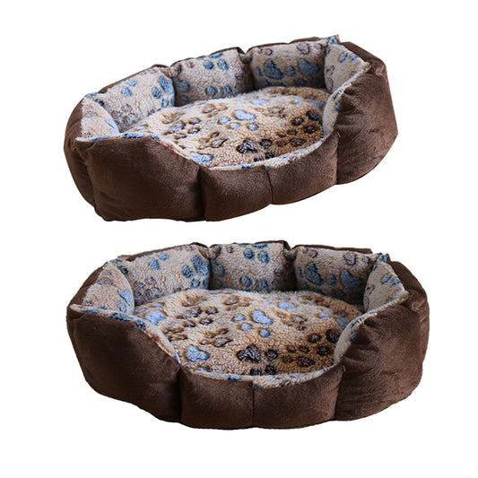 Cama para perros , PICO, con tejido aterciopelado y redonda - Camadog