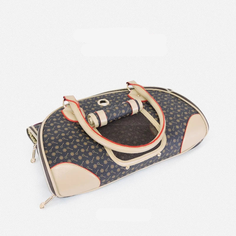 Transportín de lujo para perros , DIAMOND, con arnés interior - Camadog