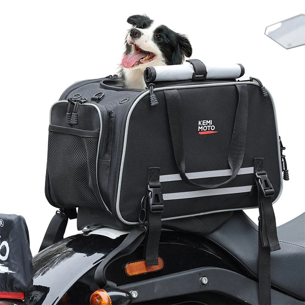 Transportín de perros para motocicletas y aerolíneas , IBERIA, expandible y plegable - Camadog