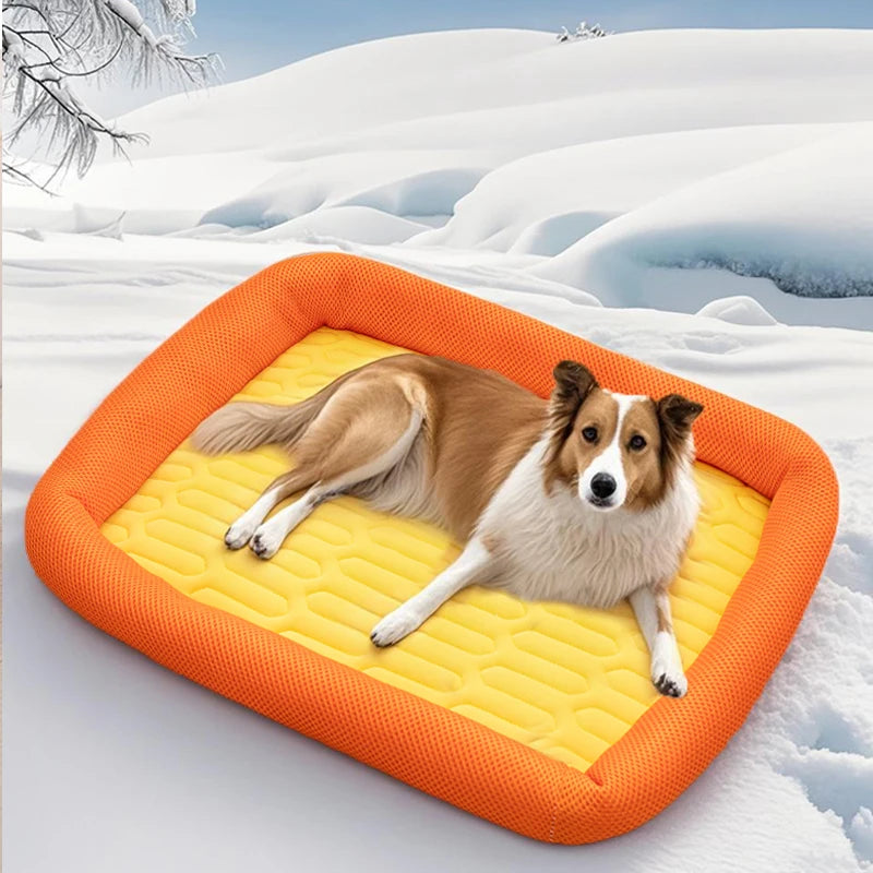 Cama refrescante para perros, FRESQUITO, especial verano, transpirable e impermeable